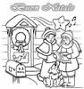 Disegni di Natale:Coro di Natale