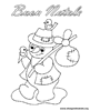 Disegni di Natale: Pupazzi di neve
